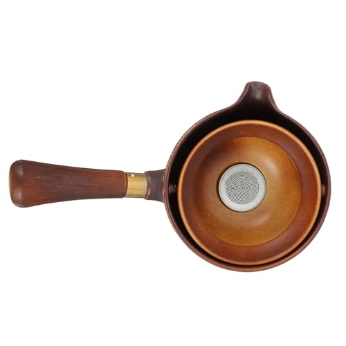 Healifty Tetera de Cerámica con Filtro de Inoxidable Hervidor de Agua Portátil para Té para Casa y Salón de Té Diseño Chino