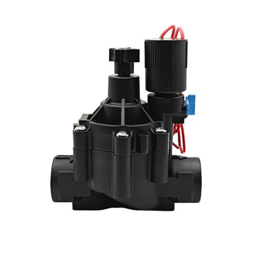 Solénoïde d'irrigation en 24VAC normalement fermé avec molette de gestion de flux - 7