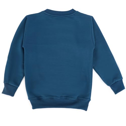 Image of Kids Graphic Print Woolen Sweatshirts with Round Neck and Full Sleeves (SWT-32)