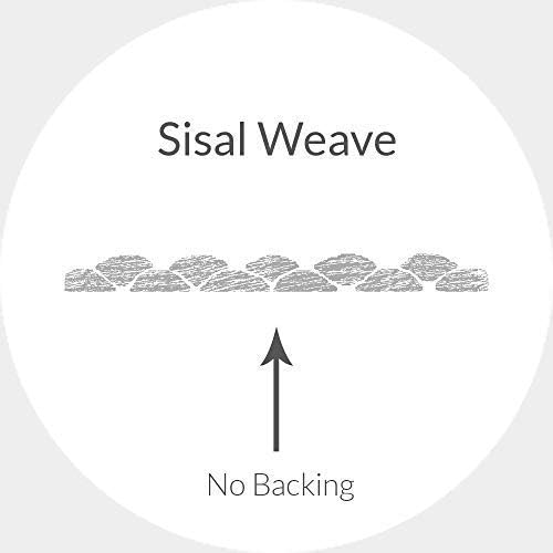 Miniatura 7 de SAFAVIEH Colección de fibra natural Alfombra de pasillo - 2 x 6 pies, marrón natural, yute hecho a mano, estilo granja, textura gruesa de pelo