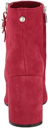 Nine West Women's TAKES9X9 Ankle Boot, Red, 6 | Image 2