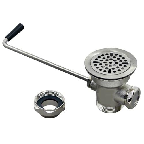 Buy Twist Waste Drain Valve , twist handle, 3 inch x 2 inch rotary
