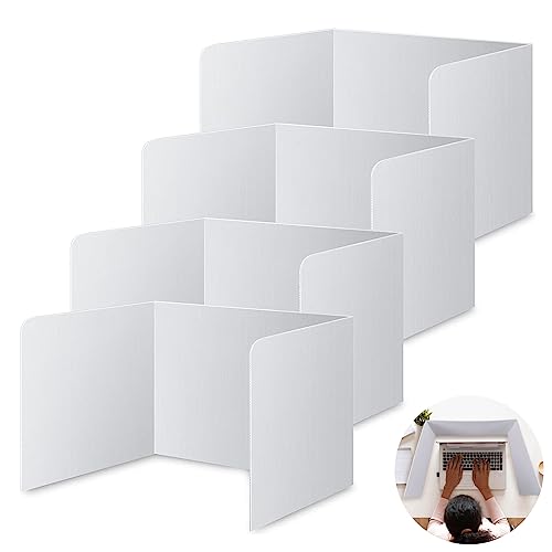 Correa 8er-Set Schreibtischteiler - Wasserdichte Sichtschutzwände Für Schule & Büro