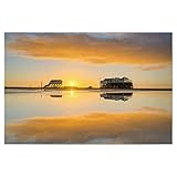 artboxONE Poster 60x40 cm Natur Morgens in St. Peter-Ording 