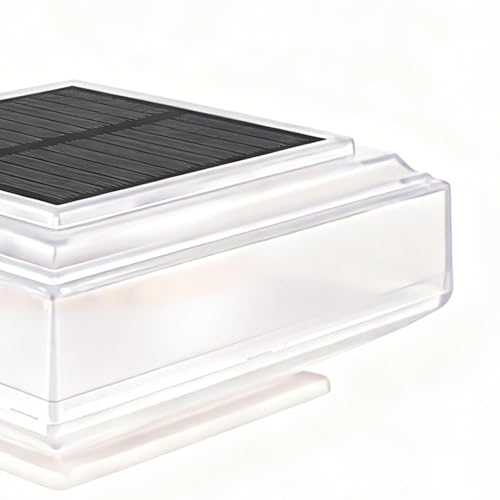 Luces solares de poste plásticas e impermeables para olvidarse de los cables 7