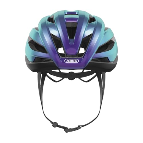 ABUS Rennradhelm StormChaser - Leichter und komfortabler Fahrradhelm für professionellen Radsport für Damen und Herren - Lila/Blau, Größe L – Ansicht 2