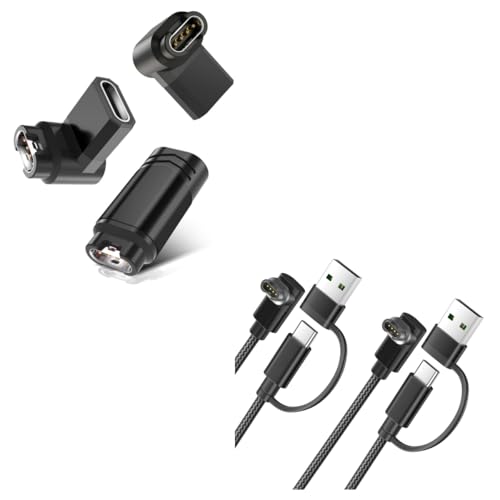 Câble de charge 2-en-1 Garmin Itramax et 3 adaptateurs USB-C rapides