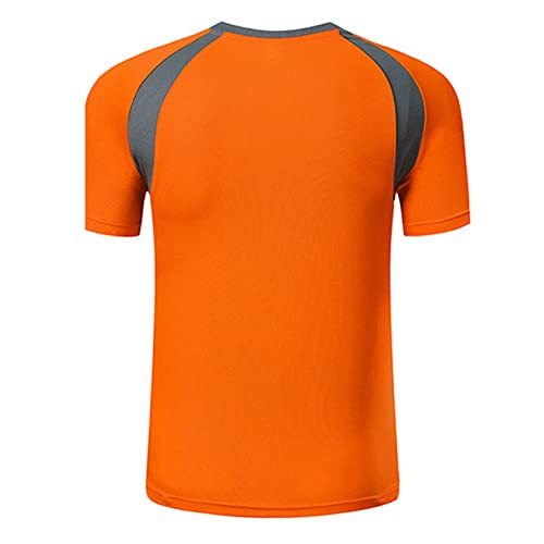 Kids Boys Short Sleeve T-Shirts Quick Dry Gym Football Running Athletic Shirt Sports Performance Tee Activewear3