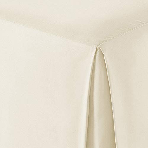 Amazon Basics Lightweight Pleated Bed Skirt, Queen, Beige #TOP5