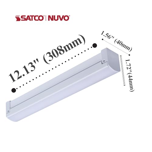 Tira de LED conectable Satco 10W 1 pie 2 unidades miniatura 4