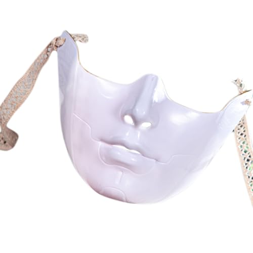 KAHDGSS Masque de bal masqué pour Halloween, bouche des yeux pour femmes et hommes, demi-visage pour carnavals, Halloween