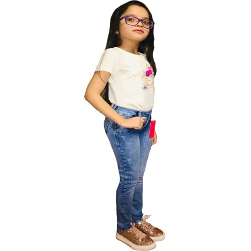 Calça Skinny Feminina Jeans Infanto Juvenil de 4 a 16 Anos C
