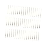 ERINGOGO 200個 耳飾り接続棒 アクセサリー 女性向け 手作りジュエリー用 軽量耐久 金 スムーズ表面イヤリングパーツ