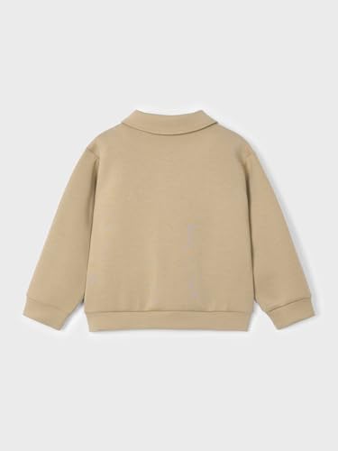 Mayoral Interlock Pullover for Boys Almond2