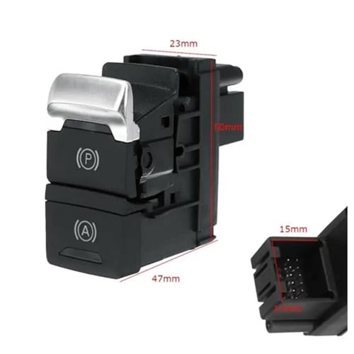 Interruptor de freno de mano eléctrico 8K1927269C para Audi A6 C6 2013-2018 6