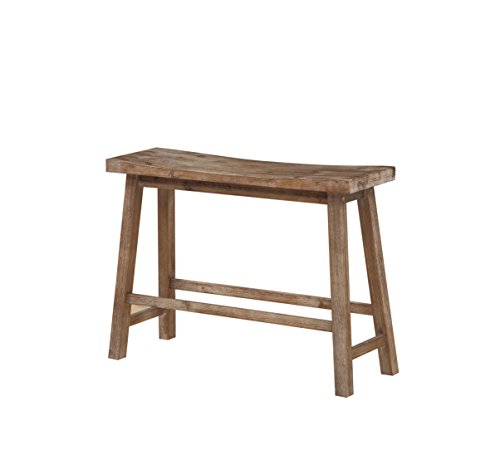 Boraam Sonoma 4-Piece Pub Table Set, 36 x 47.25 x 23.75, Barnwood Wire-Brush