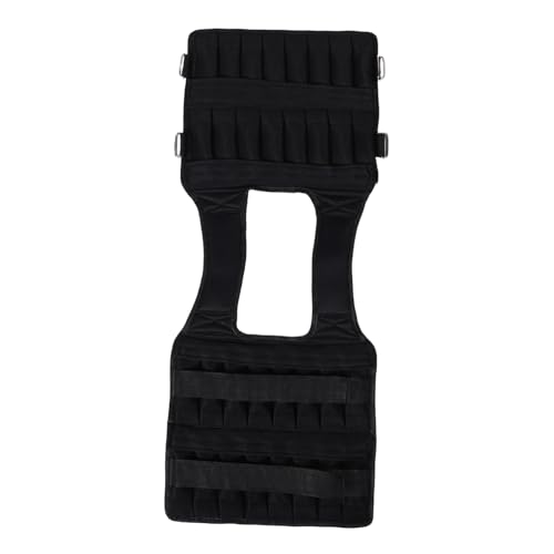 Gilet de course lesté BESPORTBLE noir idéal pour le running en plein air