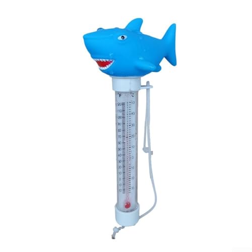 Thermomètre flottant pratique en PVC pour piscine pour une mesure fiable et précise de la température dans les piscines, spas et aquariums (A)