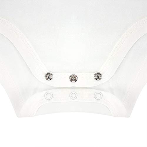 SILYHEART Funny Handpicked for Earth by My Grandma in Heaven Cotton Baby Bodysuit Cute, White, 3months (baby-B-9.7)4