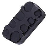 Zktfyshk Universal-Münzhalter, tragbarer Auto-Wechselhalter, Organizer, Auto, LKW, Zubehör, Münzsortierer, Autos, Geldbörse, Taschen, Münzsortierer, Schwarz