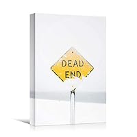 Canvas Wall Art Pressed Quotes Bedroom Industrial Inspirational Modern Art Multicolor Neon Photography Quotes Urban - 12x18 inches