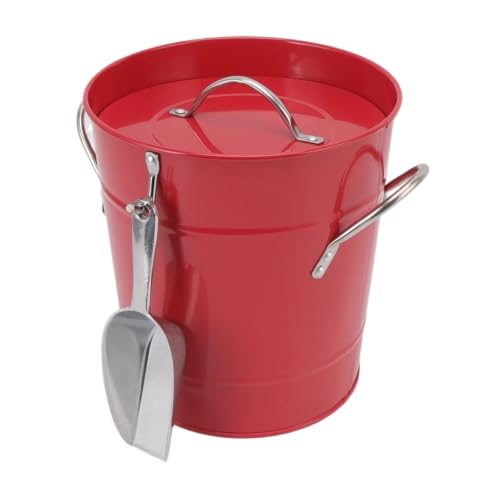 Cubo de hielo para botellines de cerveza con pala integrada para barras 3