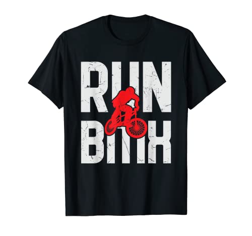 Cool Run BMX Jumping BMX Riding Bike Drivers regalo Camiseta