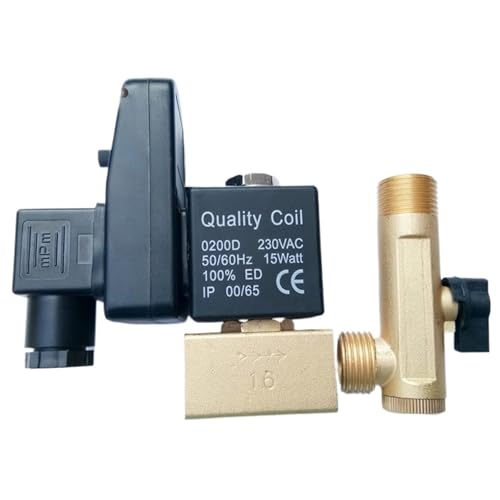 Électrovanne de purge 1/2 élimine l'eau stagnante de l'air comprimé 220V - 3