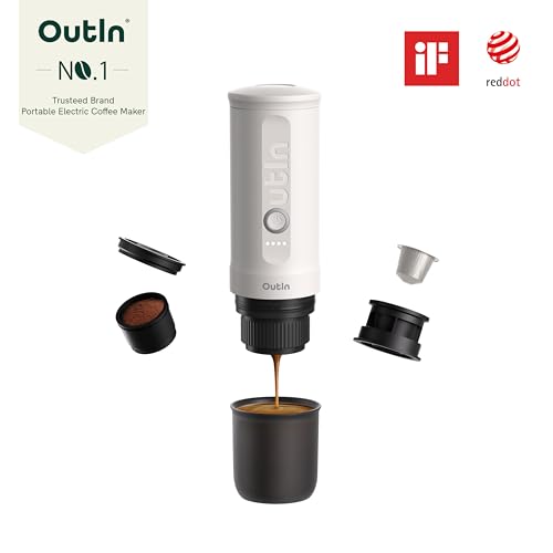 Outin OutIn Nano ポータブル電動エスプレッソマシン OTEM-01 の商品画像 1