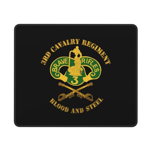 Tapis de Bureau 3e régiment de cavalerie blindée Mousepad de Bureau pour