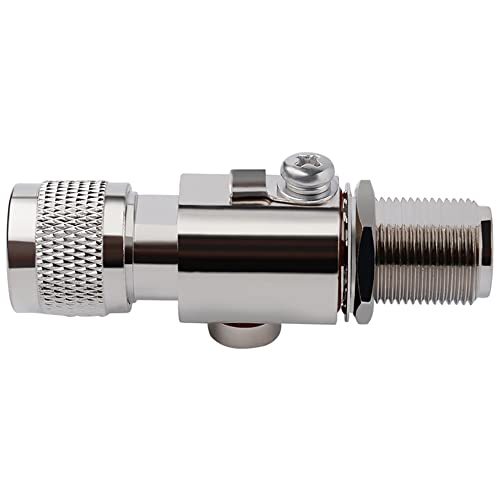 VOANZO Coaxial Lightning Arrester N Male to N Female Lightning Surge Protector 50 Ohm DC 0-6GHz for 3G, 4G, LTE, 5G, GPS etc - Image 3