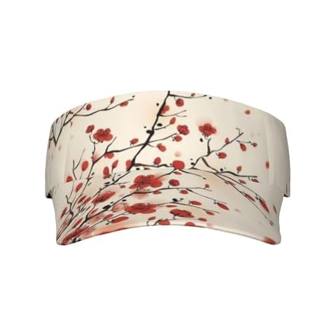 FEETOX Japanese Spring Floral Visor Cap Cover