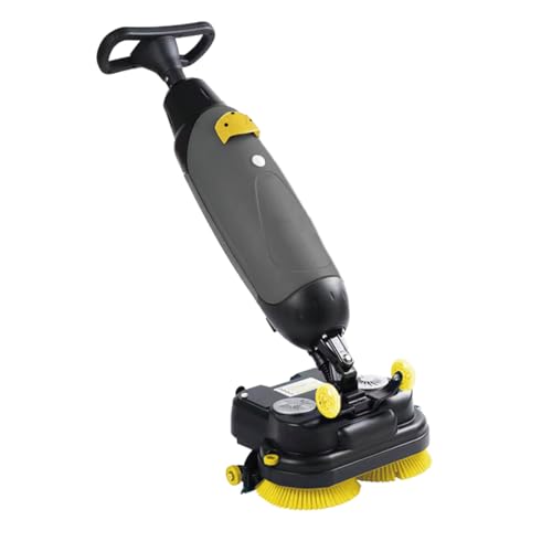 Professional-Grade Mini Floor Scrubber Ultra-Compact & Portable Cordless Design 90-120 Min Battery 16.9