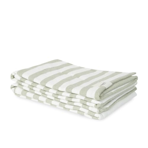 Image of Cloth for Cooking | Cotton Hand Towel for Drying Dishes | 17x28 cm Tea Towels | Highly Absorbent for Cleaning & Quick Drying of Plates| Kitchen Towel (Set of 2 Pieces), KTKT001