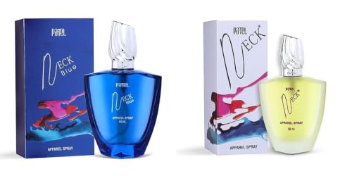 PATEL.. Neck.. & Neck Blue Apparel Spray Long Lasting Fresh And Powerful Fragrance Perfume For Mens & Womens - Luxury Scent Combo of 2 (50Ml) image 4
