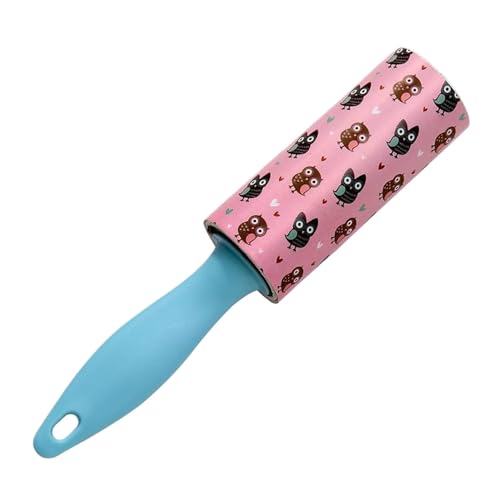 Rullo di lanugine appiccicoso, strumento di rimozione degli animali domestici | rimuovi fogli per gatti include 30 foglie, detergente per pelucchi, rullo per lanugine per divano, rimozione di fogli