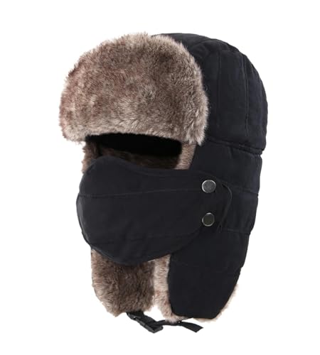 Ushanka pour hommes épais et chaud idéal pour affronter le gel