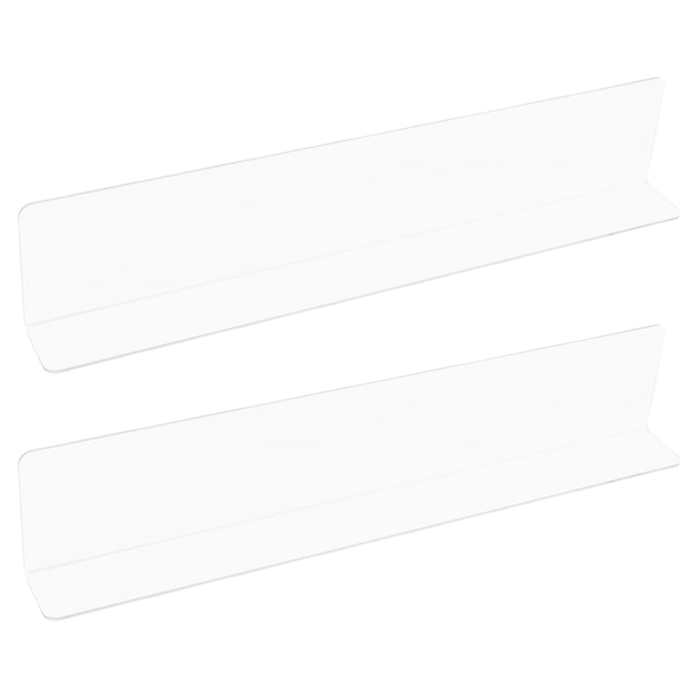 Spritzschutz für Waschbecken, Acryl, 2 Stück, für Badewanne, Dusche, Spritzschutz, abnehmbarer Spritzschutz, Küchenhelfer für Restaurant, Handspüle, Vorbereitung der Spüle, Spritzschutz