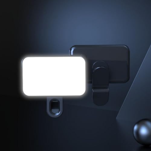 Homoyoyo Luz LED Para Telefone Luz Selfie Clipe Recarregável Em Luz De Vídeo Luz De Videoconferência