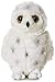 Bavaria Home Style Collection Gufo – Great Horned – Virginia Uhu Owl – Gufo di mezzanotte – Statuetta decorativa in peluche a forma di gufo di neve ca. 24 cm