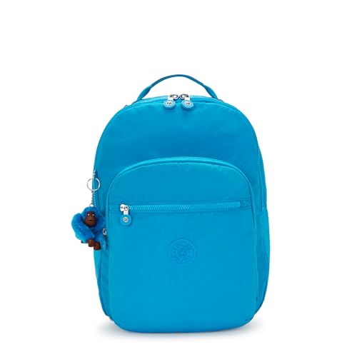 Image of Kipling Women's Seoul 15 inch Laptop Backpack, Durable, Roomy with Padded Shoulder Straps, Built-In Protective Sleeve