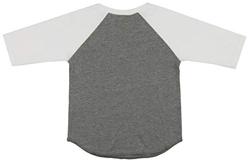 Image of ToBeInStyle Kids Boys Girls Cotton Jersey Contrast Raglan V-Neck Tee T-Shirts