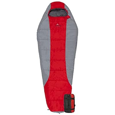 Teton Tracker, 5 Degree Sleeping Bag; Lightweight, Warm Mummy Sleeping Bag, Camping, Backpacking, Hiking