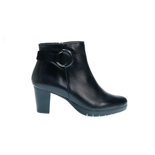 PATRICIA MILLER Botines con Tacon 1656 para Mujer (40 EU, Negro)