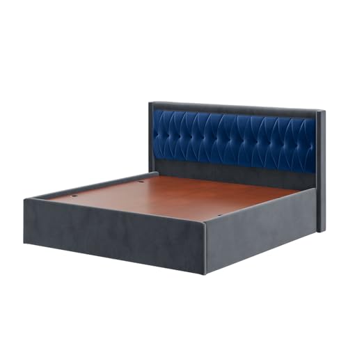 Image of Wakefit Asterion King Size Storage Upholstered Bed