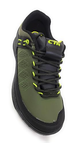 Image of ADD GEAR CTR - Trekking Water-Repellent Lightweight Shoes Anti-Skid Hiking, Sahyadri Mountain Boots for Men and Women in Action Sherpa-1 (Avocado Green)