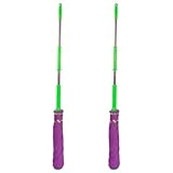 Trapeador giratorio fácil de escurrir, fregona de microfibra, cabezal de fregona de repuesto, limpieza en seco y de suelo y fregona para madera dura, azulejos húmedos para la escuela, trapeador, cubo