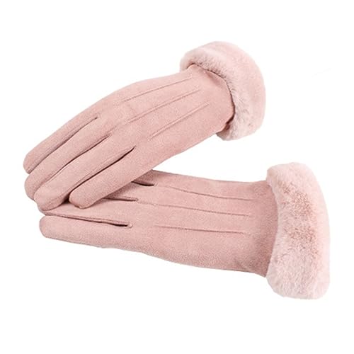 GALPADA 1pair Gloves for Women Touchscreen Skiing Riding Gloves Warm Outdoor Fingerless Design Stylish Comfortable for Cold Weather Activities