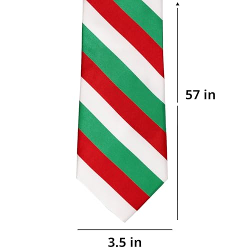 Image of tiemart Men's Striped Tie Standard Length