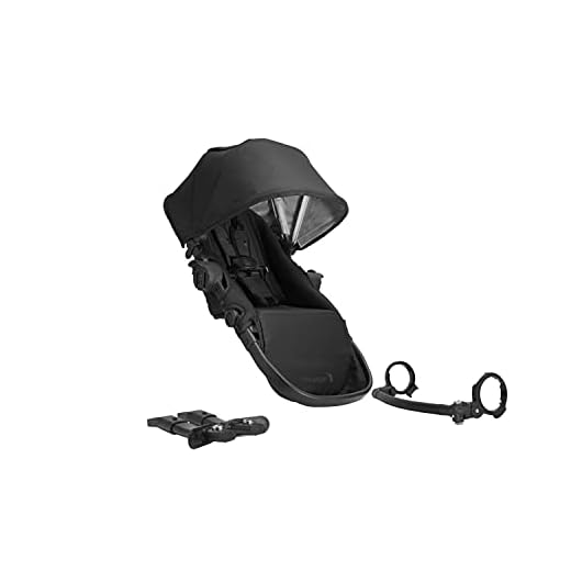 Baby Jogger Second Seat Kit for City Select 2 Stroller, Eco Collection, Lunar Black